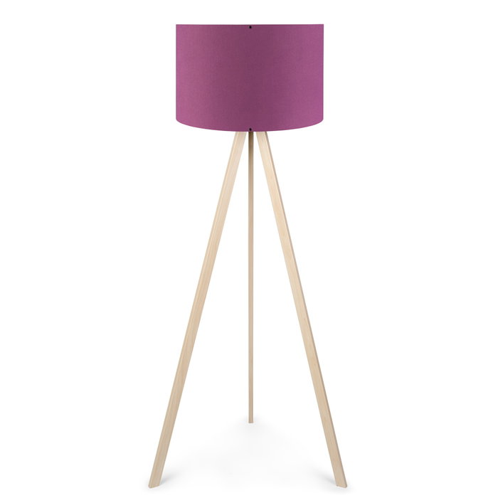 Opviq Lámpara de pie AYD-1575 Lila y Crema Opviq Lámpara de pie AYD-1575 Lila y Crema